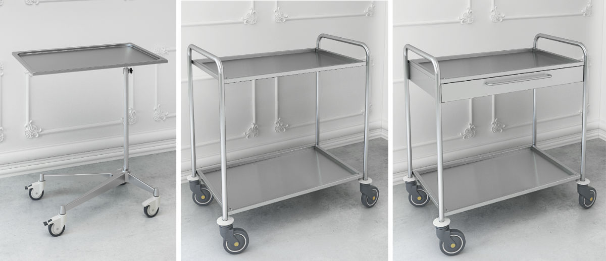 carrello inox